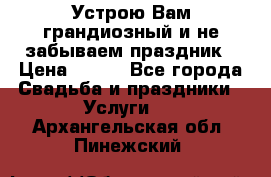 Устрою Вам грандиозный и не забываем праздник › Цена ­ 900 - Все города Свадьба и праздники » Услуги   . Архангельская обл.,Пинежский 